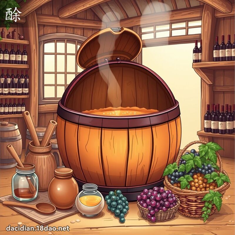 酴 - 国语大辞典配图