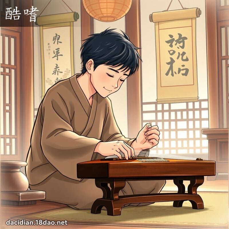酷嗜 - 國語大辭典配圖