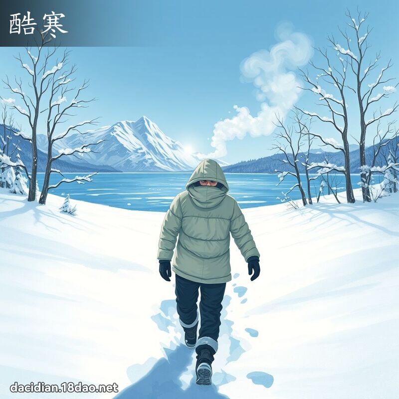 酷寒 - 國語大辭典配圖