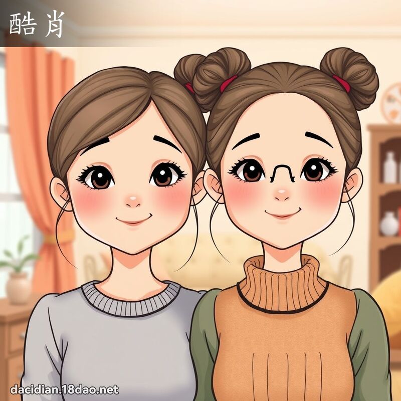 酷肖 - 国语大辞典配图