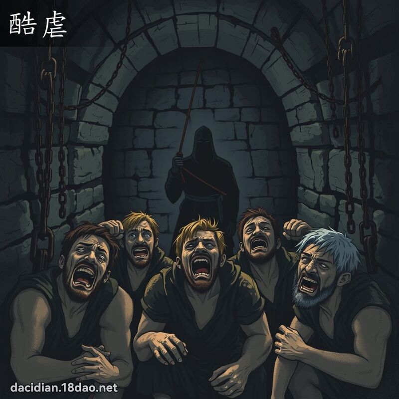 酷虐 - 国语大辞典配图