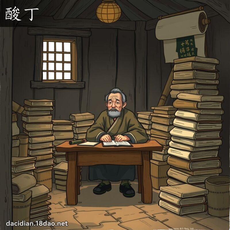 酸丁 - 国语大辞典配图