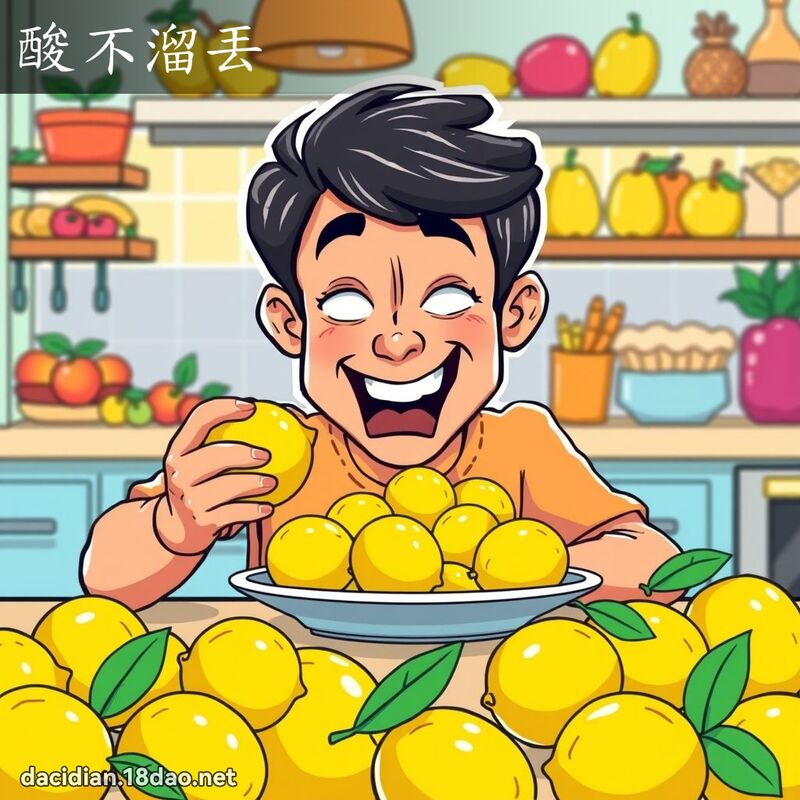 酸不溜丟 - 國語大辭典配圖