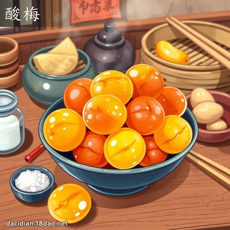 酸梅 - 国语大辞典配图