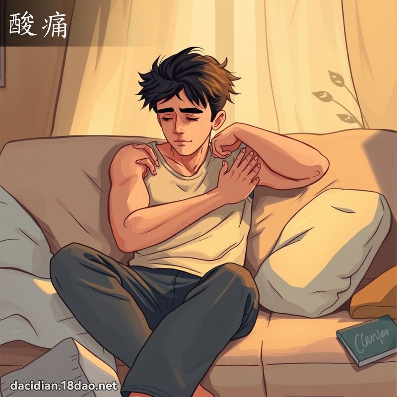 酸痛 - 國語大辭典配圖