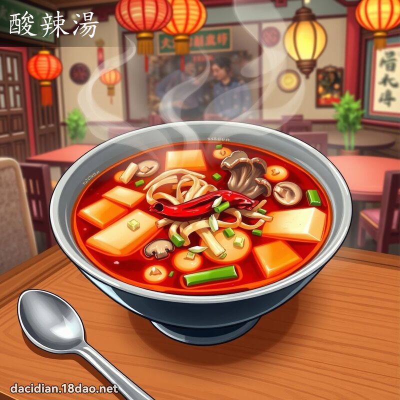 酸辣湯 - 國語大辭典配圖