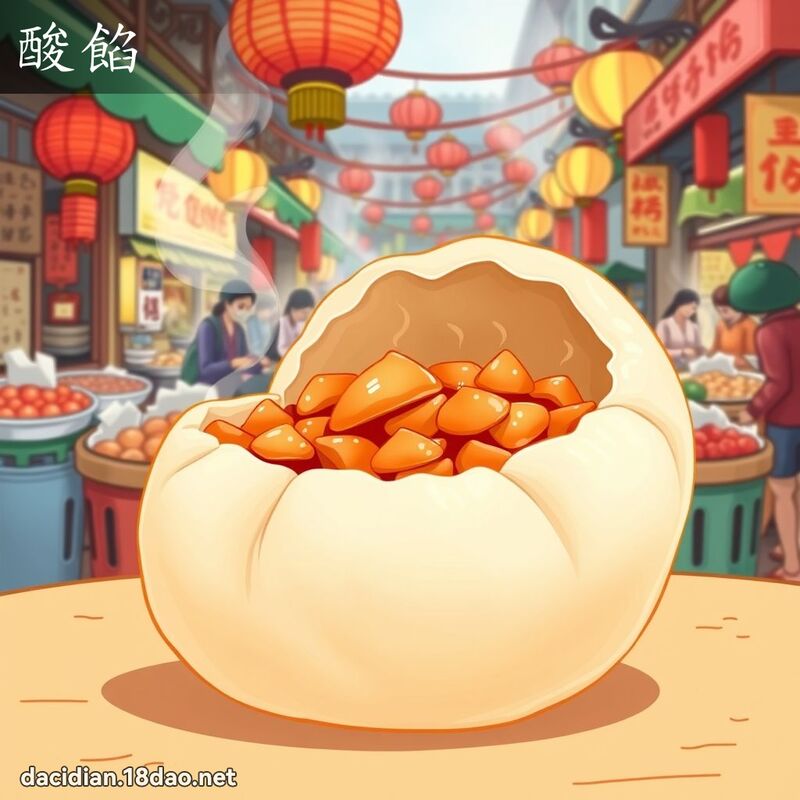 酸餡 - 國語大辭典配圖
