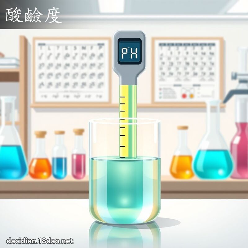酸鹼度 - 國語大辭典配圖