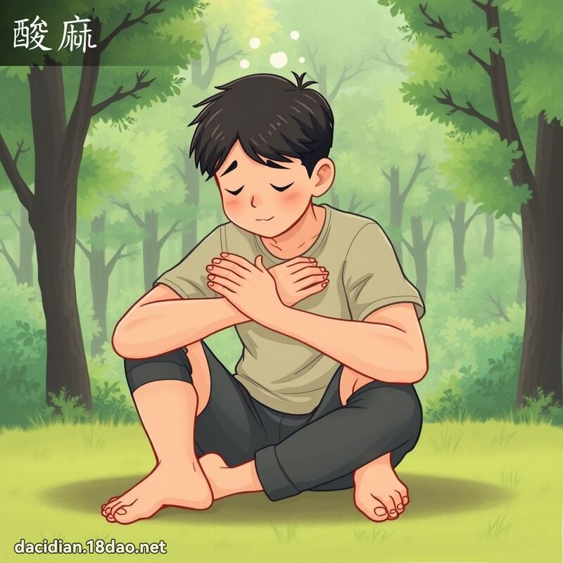 酸麻 - 国语大辞典配图