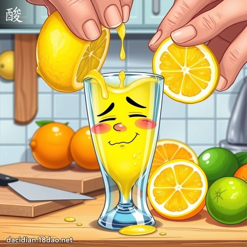 酸 - 國語大辭典配圖