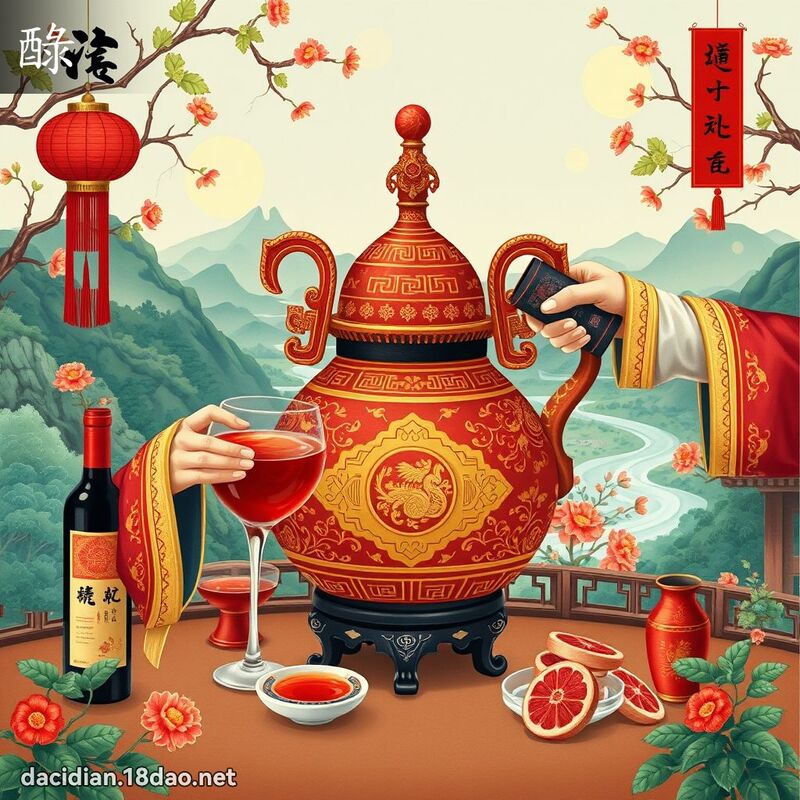 醁 - 國語大辭典配圖