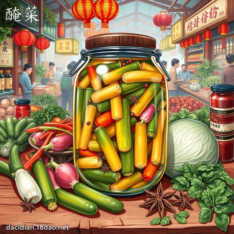 醃菜 - 国语大辞典配图
