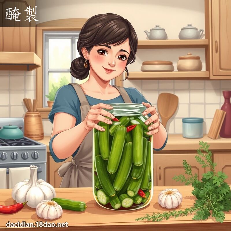 醃制 - 国语大辞典配图