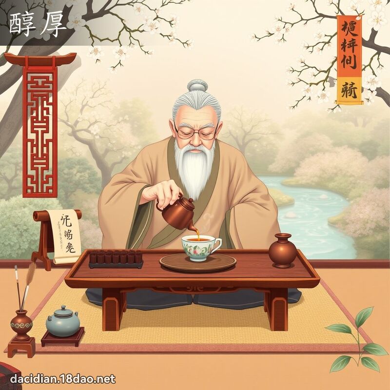 醇厚 - 国语大辞典配图