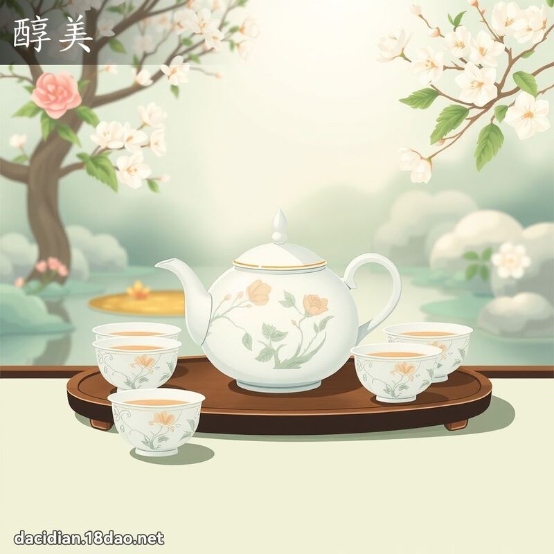 醇美 - 国语大辞典配图