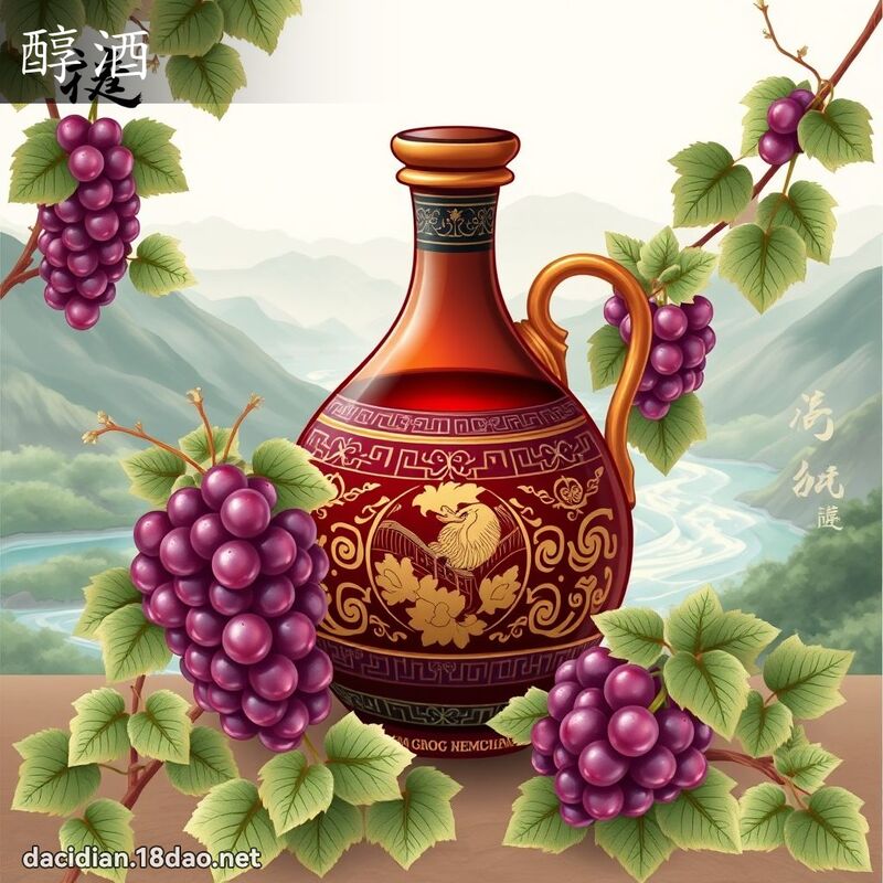醇酒 - 國語大辭典配圖