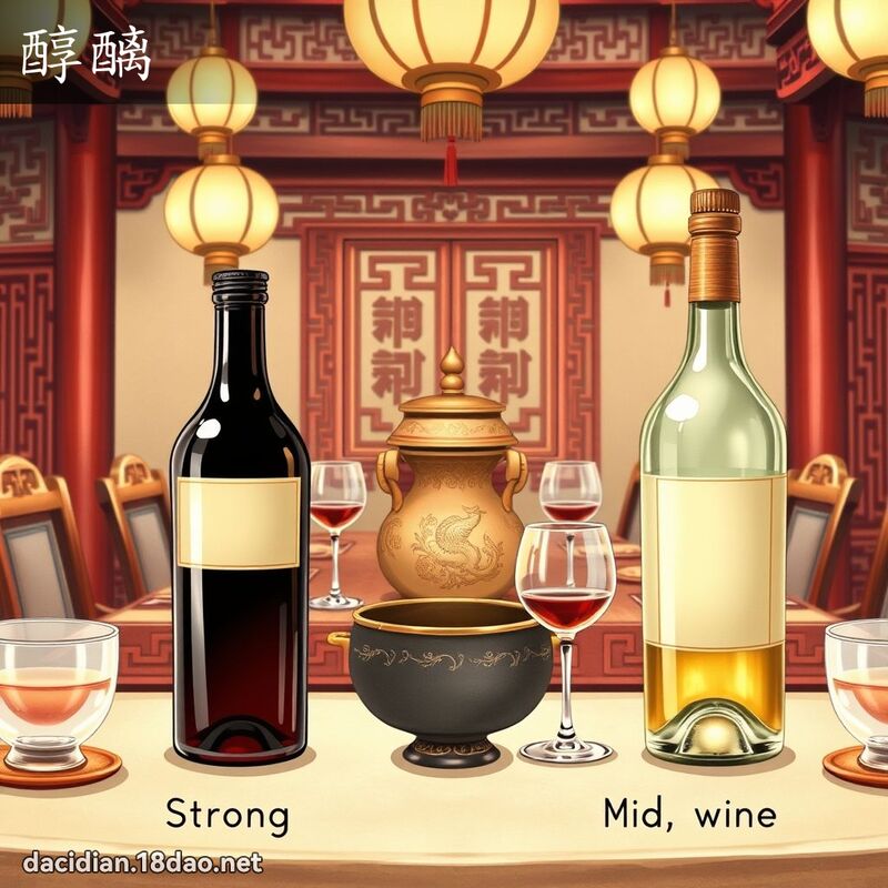 醇醨 - 國語大辭典配圖
