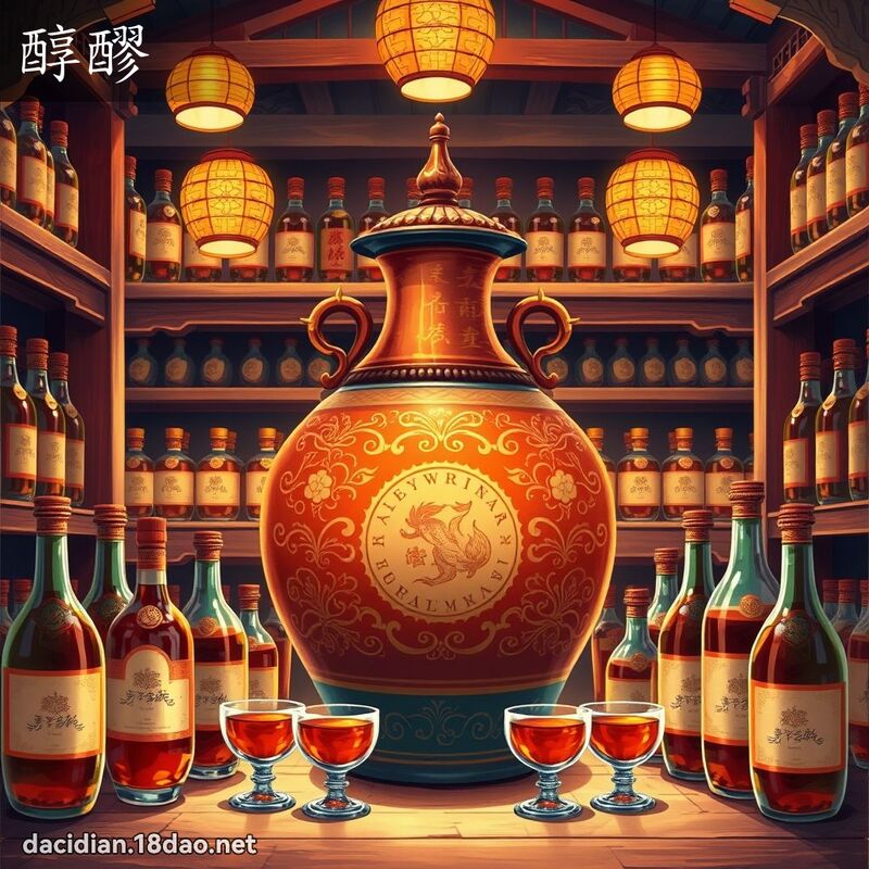 醇醪 - 国语大辞典配图