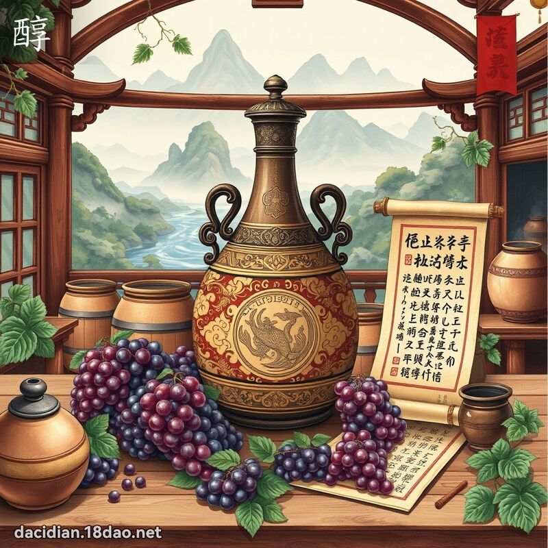 醇 - 国语大辞典配图