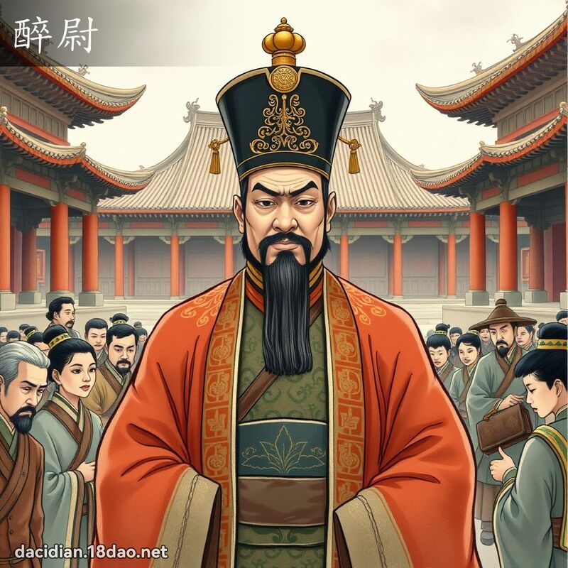 醉尉 - 國語大辭典配圖