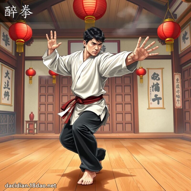 醉拳 - 国语大辞典配图