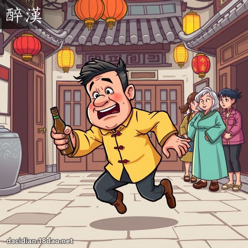 醉漢 - 國語大辭典配圖