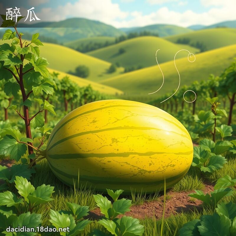 醉瓜 - 国语大辞典配图