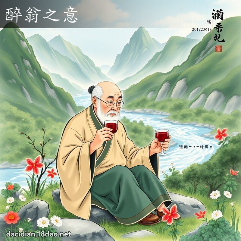 醉翁之意 - 國語大辭典配圖