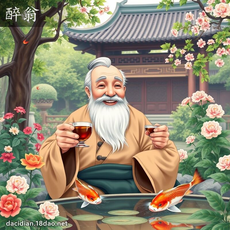 醉翁 - 国语大辞典配图