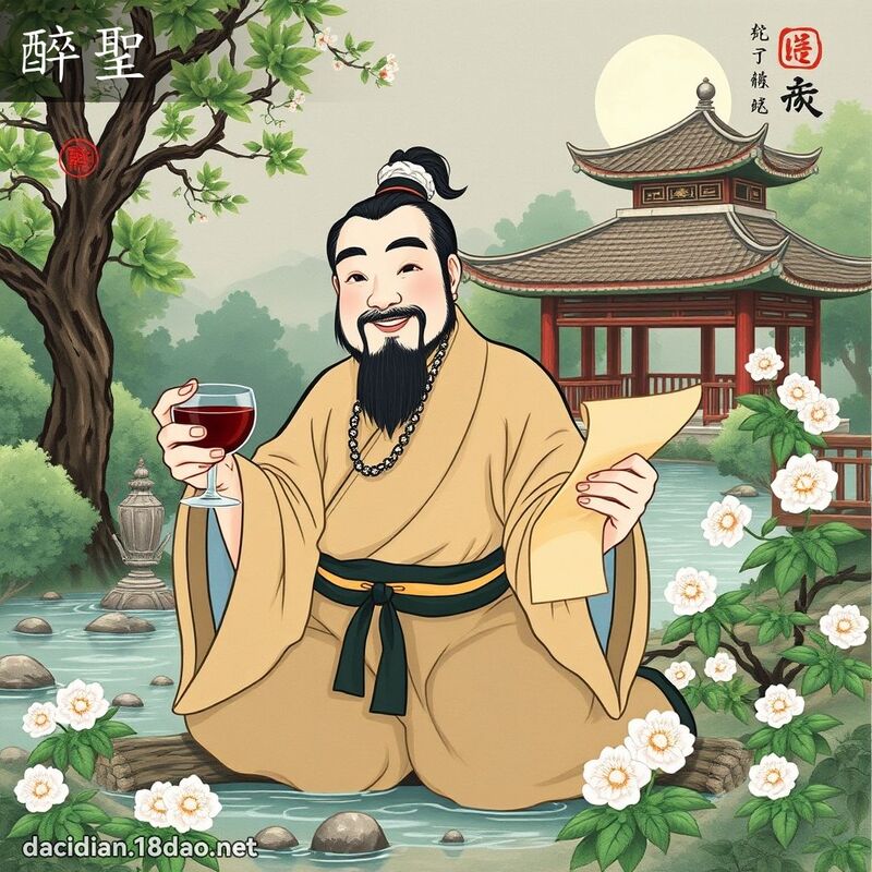 醉聖 - 國語大辭典配圖