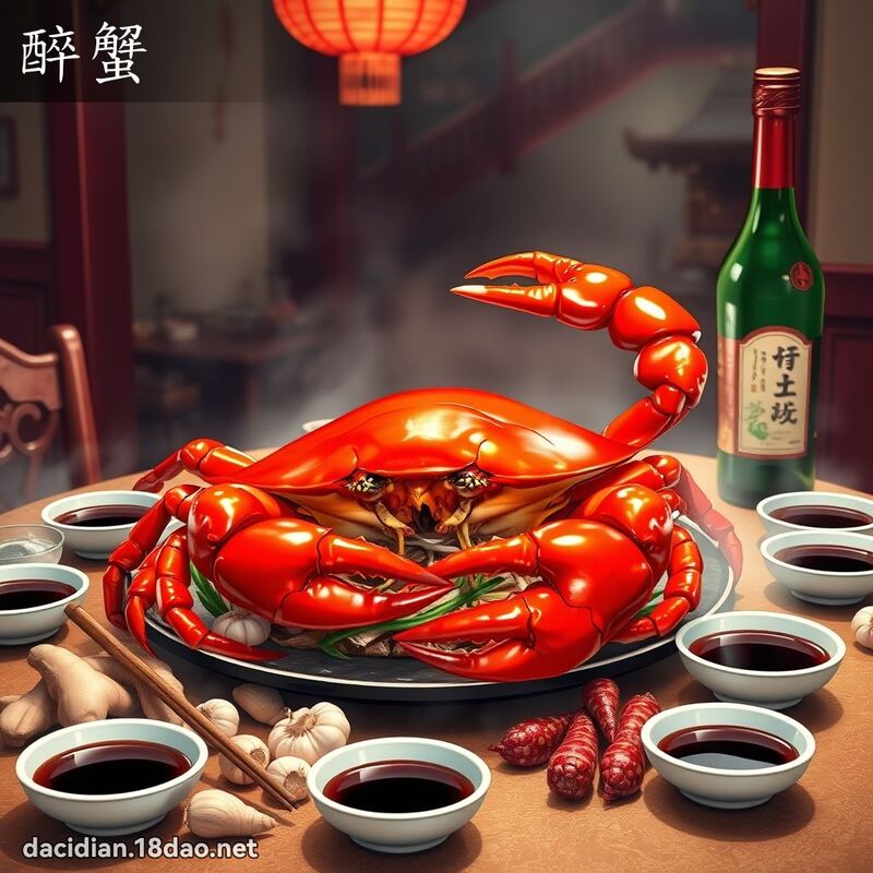 醉蟹 - 国语大辞典配图