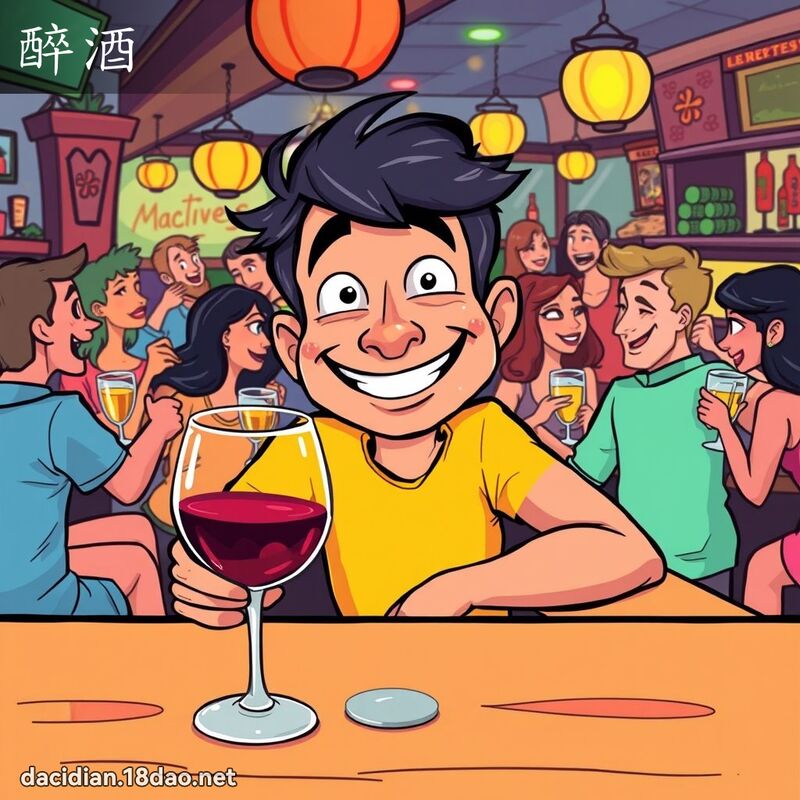 醉酒 - 国语大辞典配图