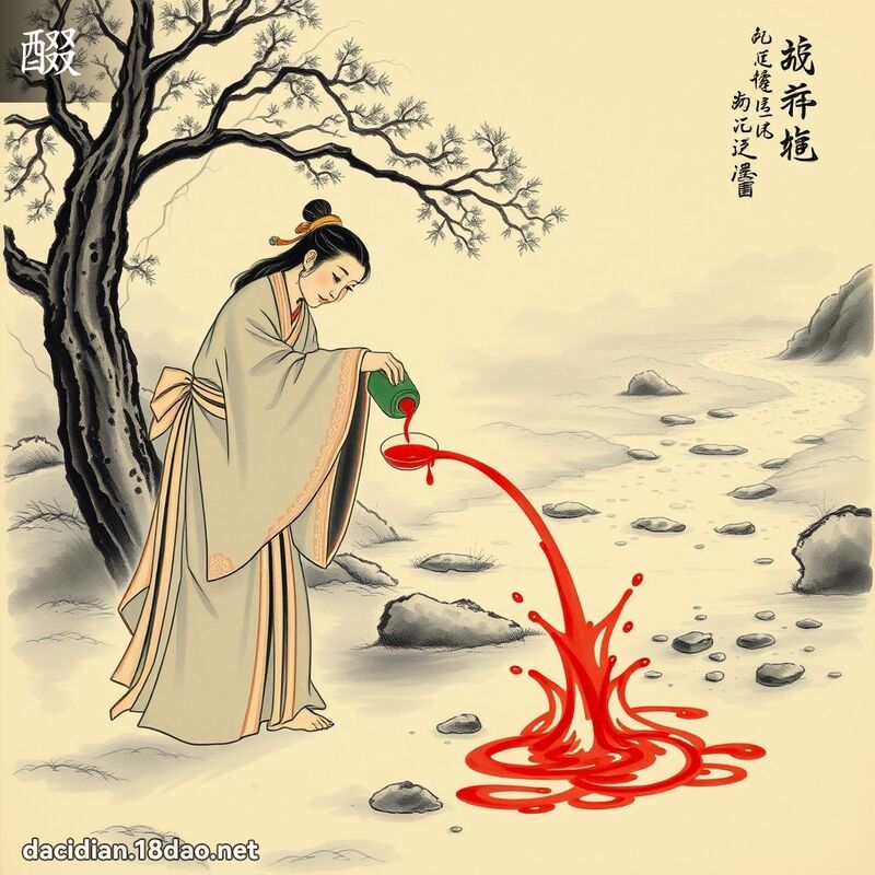 醊 - 國語大辭典配圖