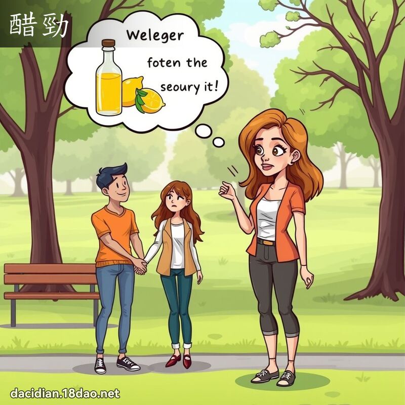 醋劲 - 国语大辞典配图
