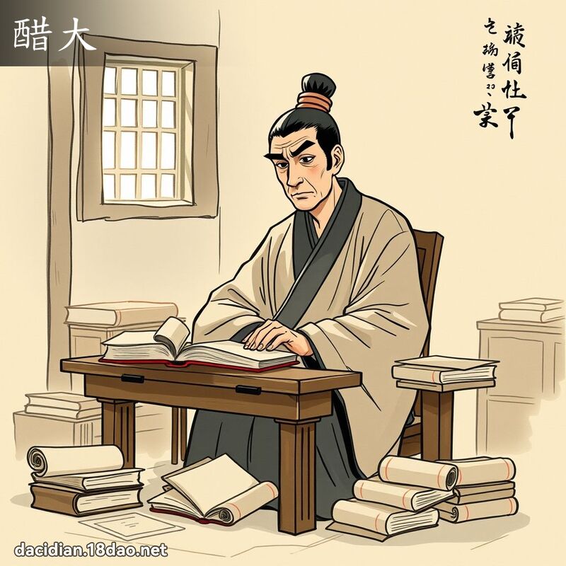 醋大 - 国语大辞典配图
