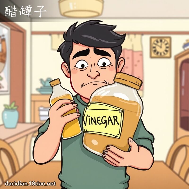 醋罈子 - 國語大辭典配圖