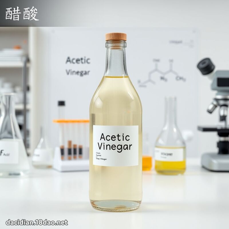 醋酸 - 国语大辞典配图