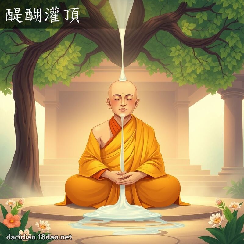 醍醐灌頂 - 國語大辭典配圖
