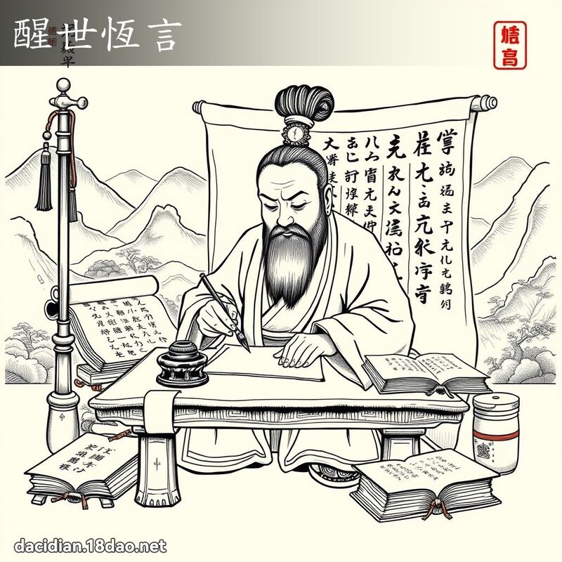 醒世恆言 - 國語大辭典配圖