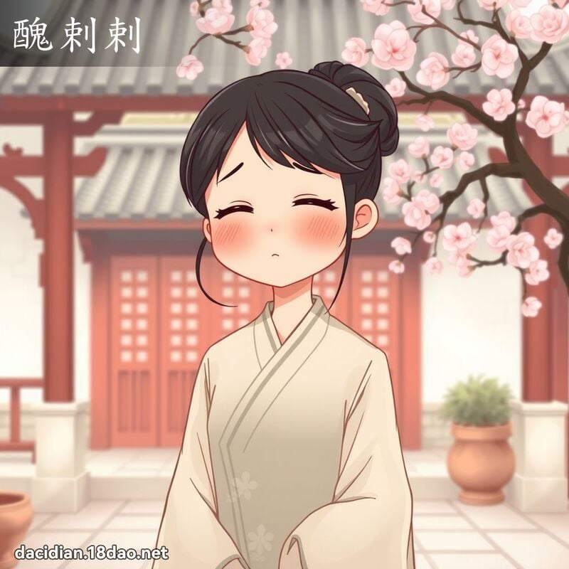 丑剌剌 - 国语大辞典配图