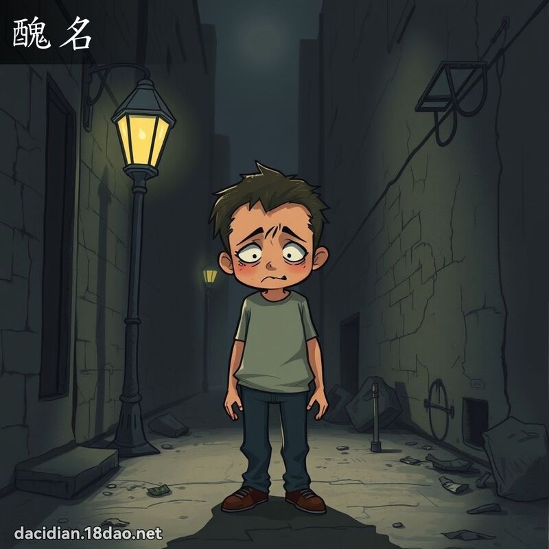 醜名 - 國語大辭典配圖