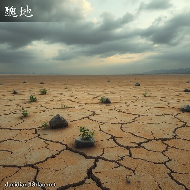 醜地 - 國語大辭典配圖