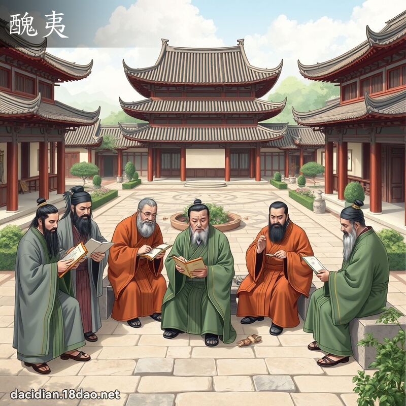 丑夷 - 国语大辞典配图