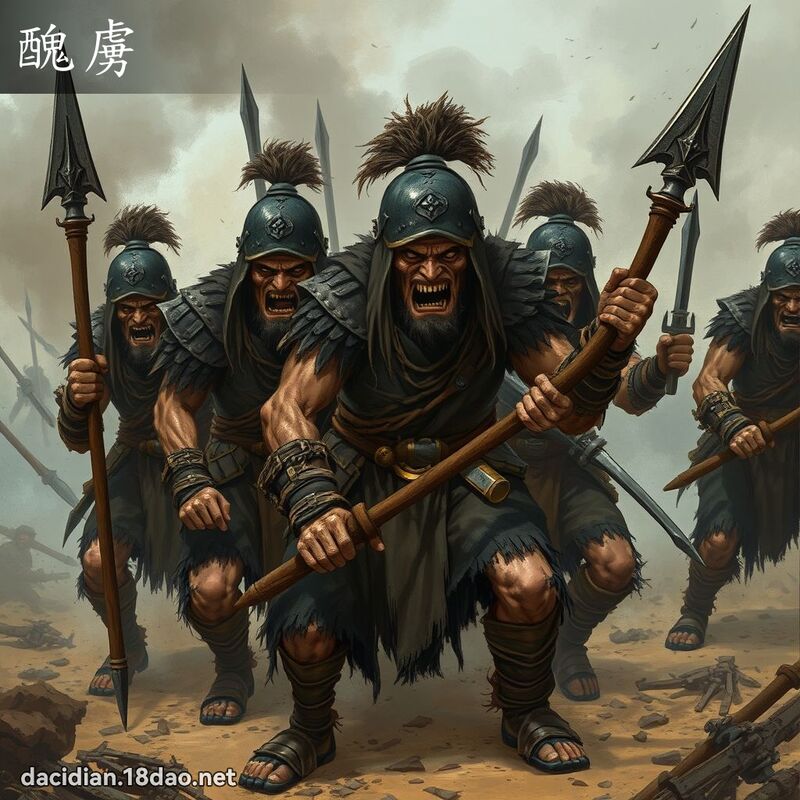 丑虏 - 国语大辞典配图