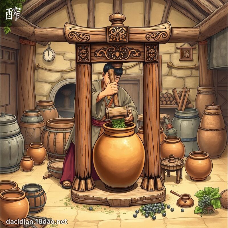 醡 - 国语大辞典配图