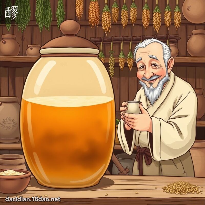 醪 - 国语大辞典配图