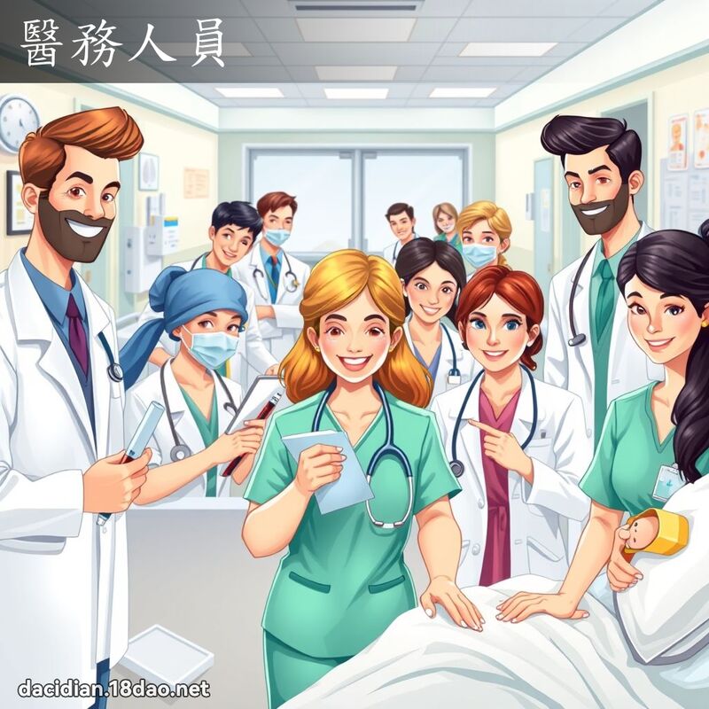 医务人员 - 国语大辞典配图