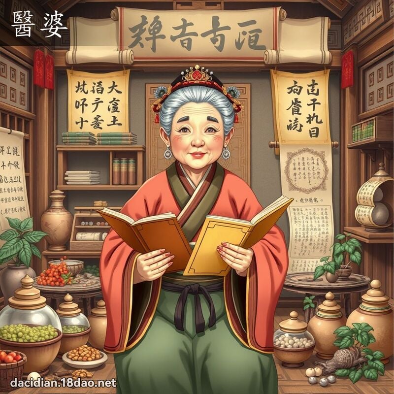 醫婆 - 國語大辭典配圖