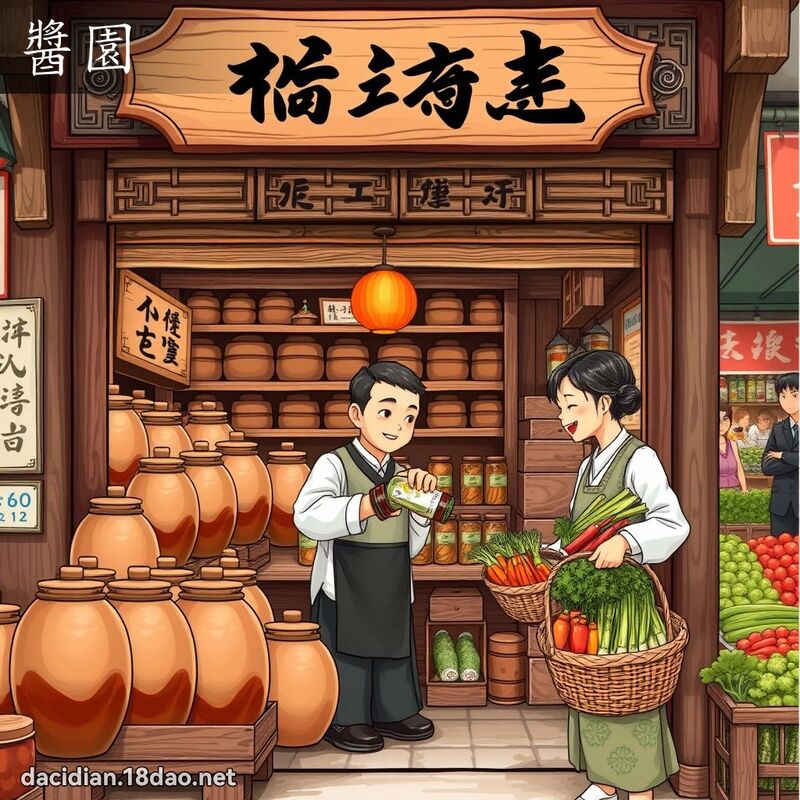 醬園 - 國語大辭典配圖