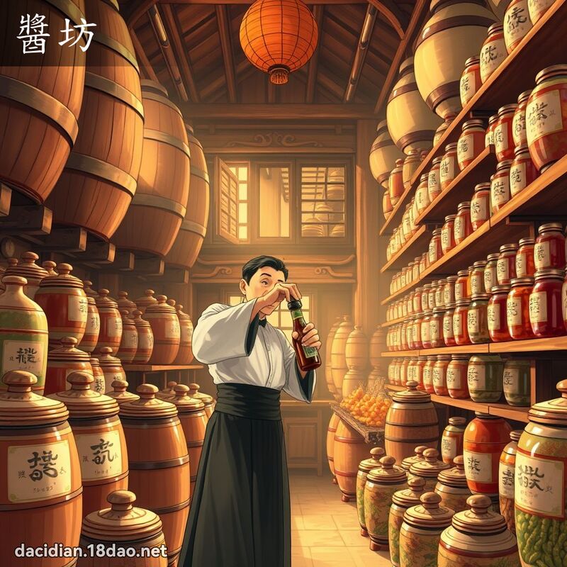 醬坊 - 國語大辭典配圖
